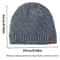 Unisex Knitted Winter Beanie Hat With Plush Fur Lining For Outdoor Wear 7