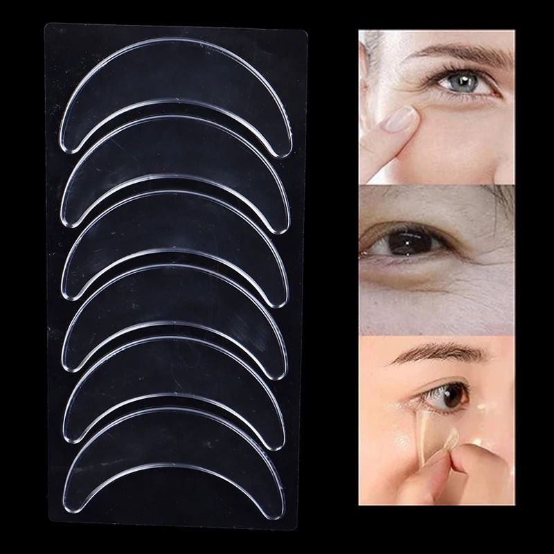 Reusable Silicone Eye Pads Anti Wrinkle Under Eye Care Patches Set 3