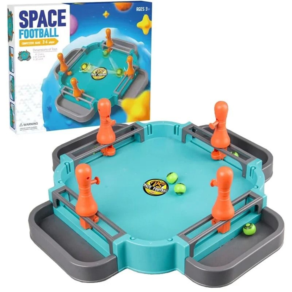 Multiplayer Pinball Board Game Interactive Soccer Battle Table Toy 6