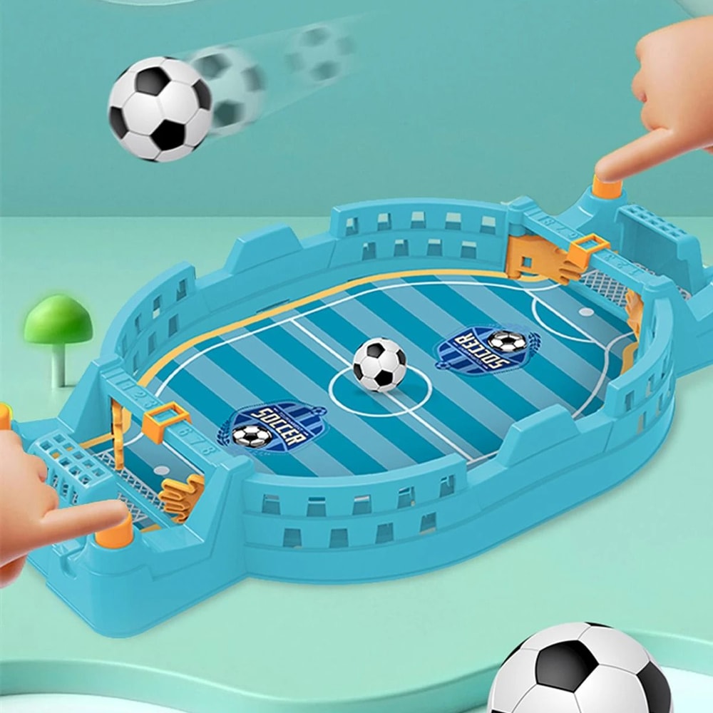 Mini Football Table Tabletop Soccer Game Interactive Family Sports Toy 8