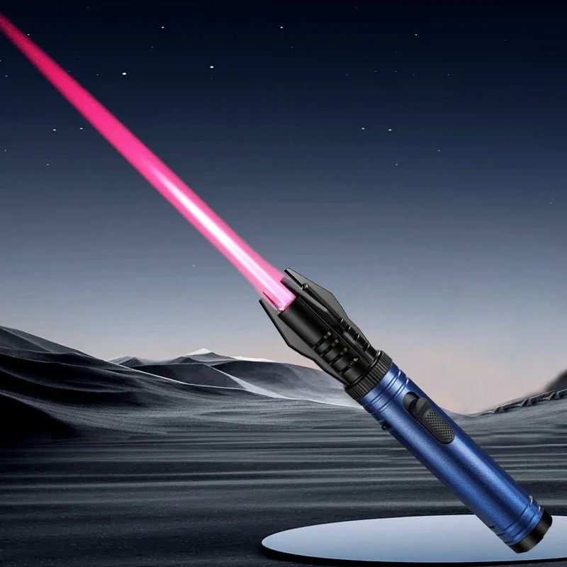 Windproof Metal Torch Lighter Powerful Jet Flame Gas Lighter 4