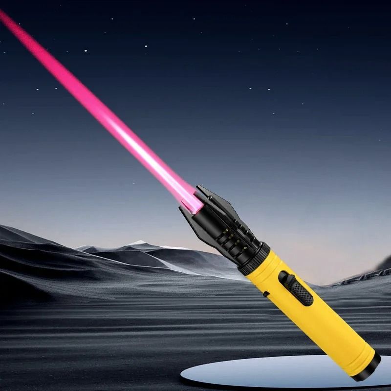 Windproof Metal Torch Lighter Powerful Jet Flame Gas Lighter 1