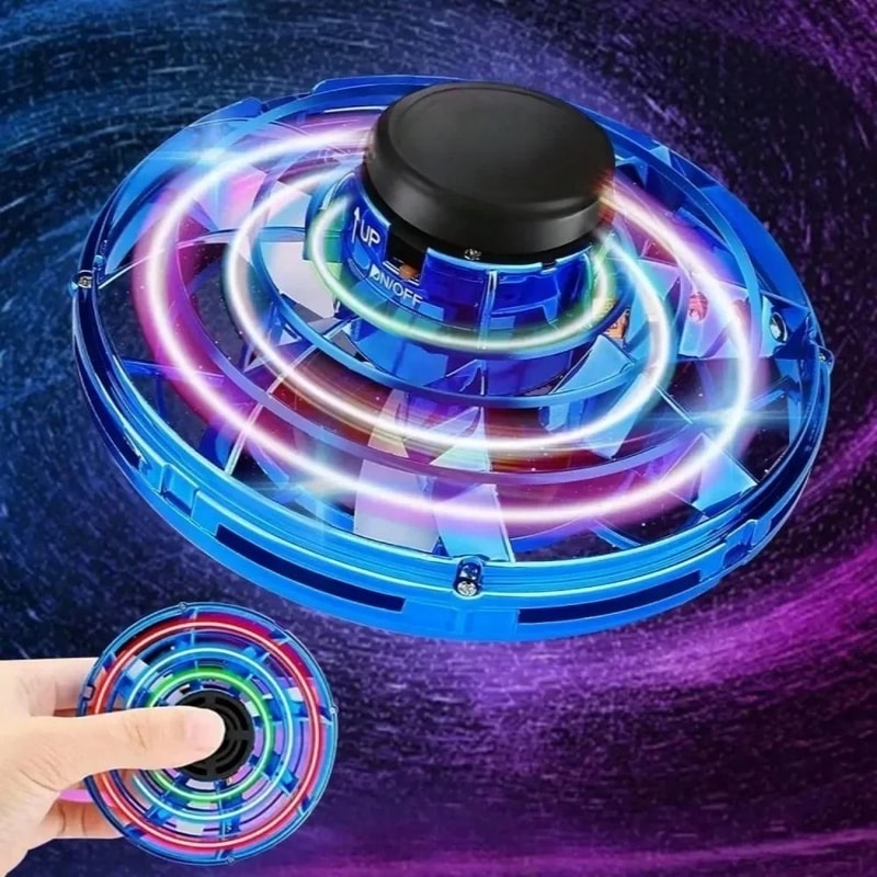 Magic Flying Orb LED Hover Ball Boomerang Spinner Toy 9