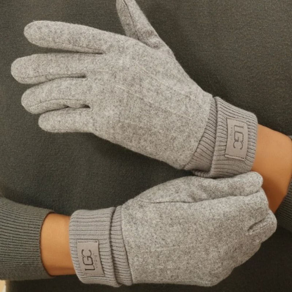 Cashmere Touchscreen Winter Gloves For Women Warm Full Finger 6