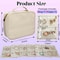 Travel Jewelry Organizer Book Compact Jewelry Storage Case 6