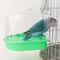 Transparent Bird Bath Tub Splash Proof Parrot Shower Box 6