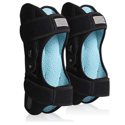 Adjustable Exoskeleton Walking Aid Knee Rehabilitation Brace Support