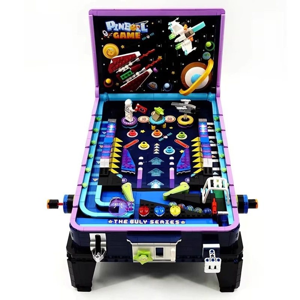 GULY Technical Brick Pinball Machine Building Block Set 5