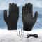 ThermaKnit USB Heated Gloves Full Finger Touch Screen Winter Gloves 0