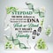 HeartWords Stepdad Clear Desk Decorative Sign Gift 0