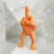 CheekyStride 3D Printed Middle Finger Statue With Legs Desk Ornament 2