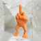 CheekyStride 3D Printed Middle Finger Statue With Legs Desk Ornament 6