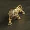 RegalPride Antique Bronze Lion King Statue Mini Brass Sculpture 0