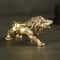 RegalPride Antique Bronze Lion King Statue Mini Brass Sculpture 4