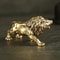 RegalPride Antique Bronze Lion King Statue Mini Brass Sculpture 4