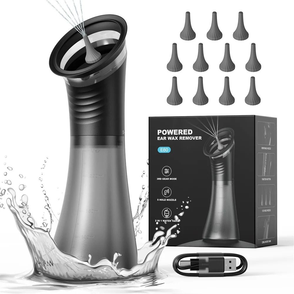 ClearFlow Electric Ear Wax Removal System With Adjustable Water Pressure 1