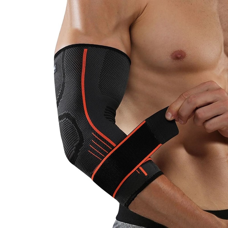 FlexGuard Compression Elbow Sleeve Brace For Pain Relief And Stability 1