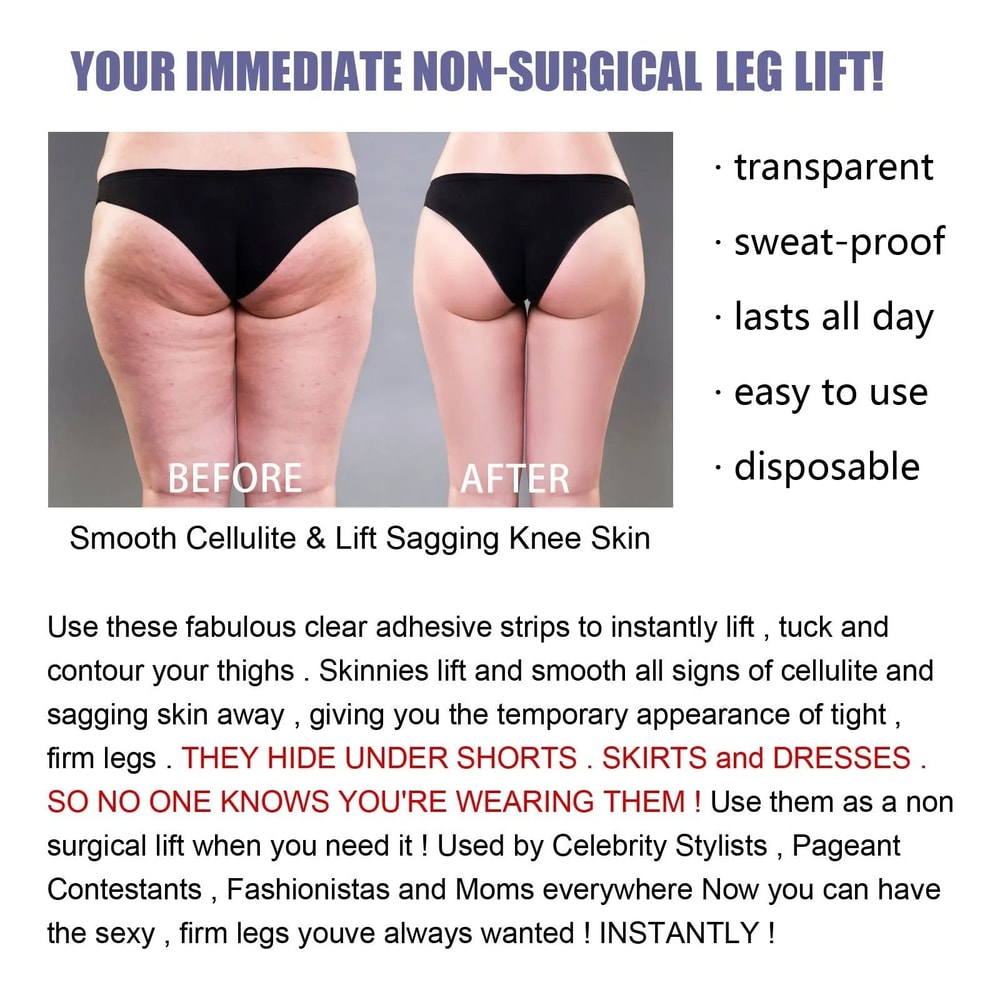 ComfortGuard Invisible Anti Chafing Thigh Patches 10 Piece Set 2