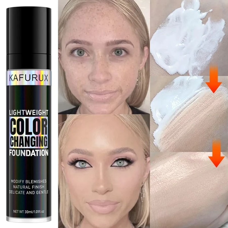 ToneMatch Magic Color Changing Foundation Full Coverage Matte Base 1