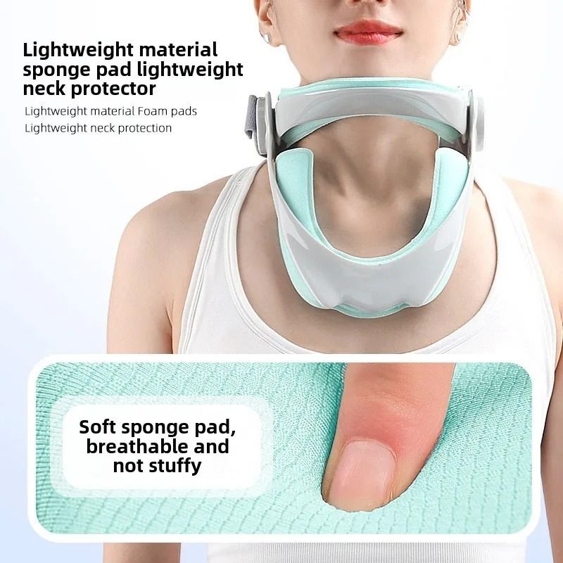 SpineAlign Adjustable Cervical Traction Device Neck Support Collar 4