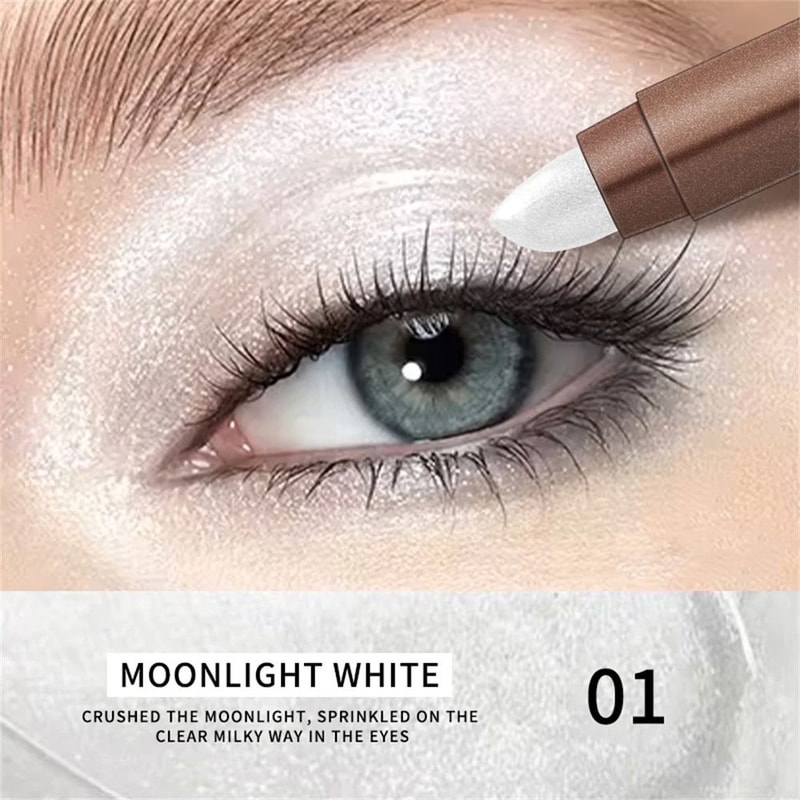 GlowDuo Double Head Waterproof Eyeshadow Stick Shimmer Glitter Crayon 1