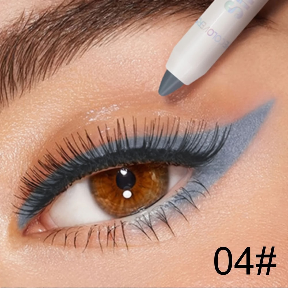 GlowSwipe Waterproof Eyeshadow Stick High Pigment Shimmer Matte Crayon 3