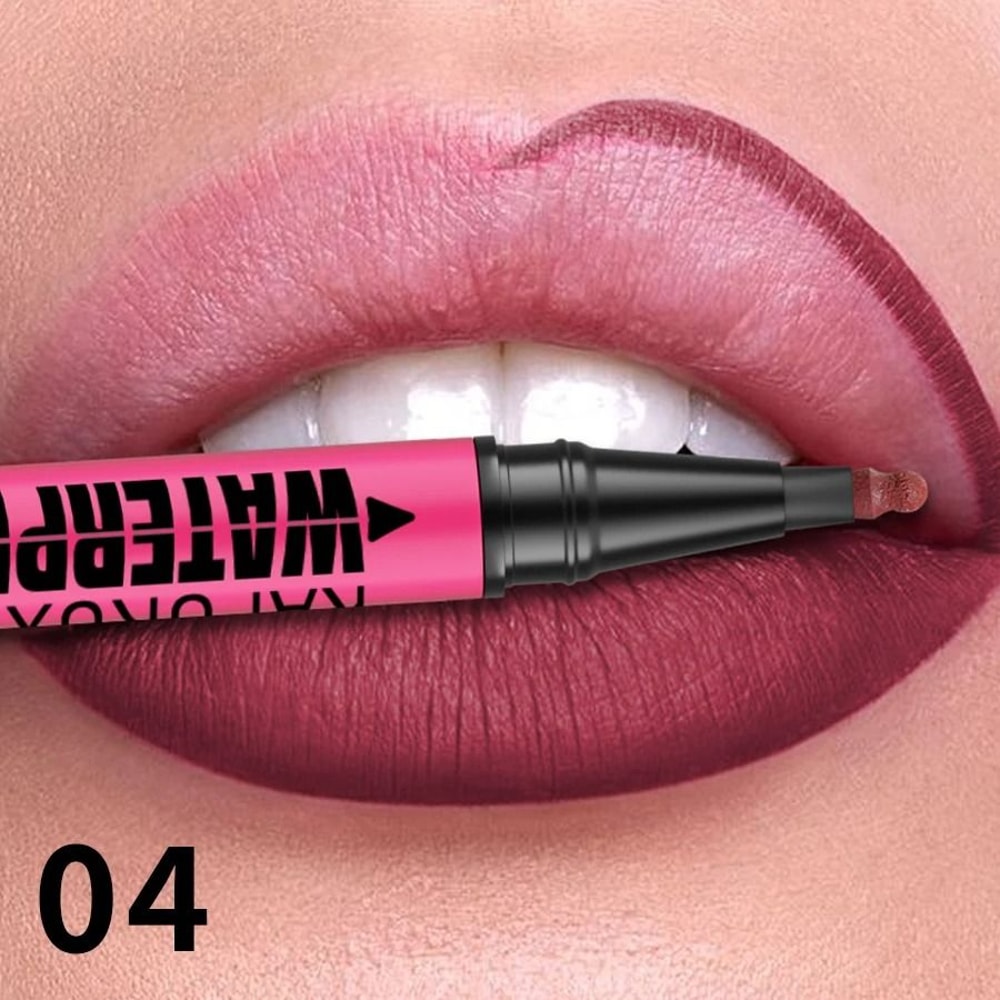 ContourFlex Waterproof Matte Lip Liner Liquid Lipliner Pencil 4