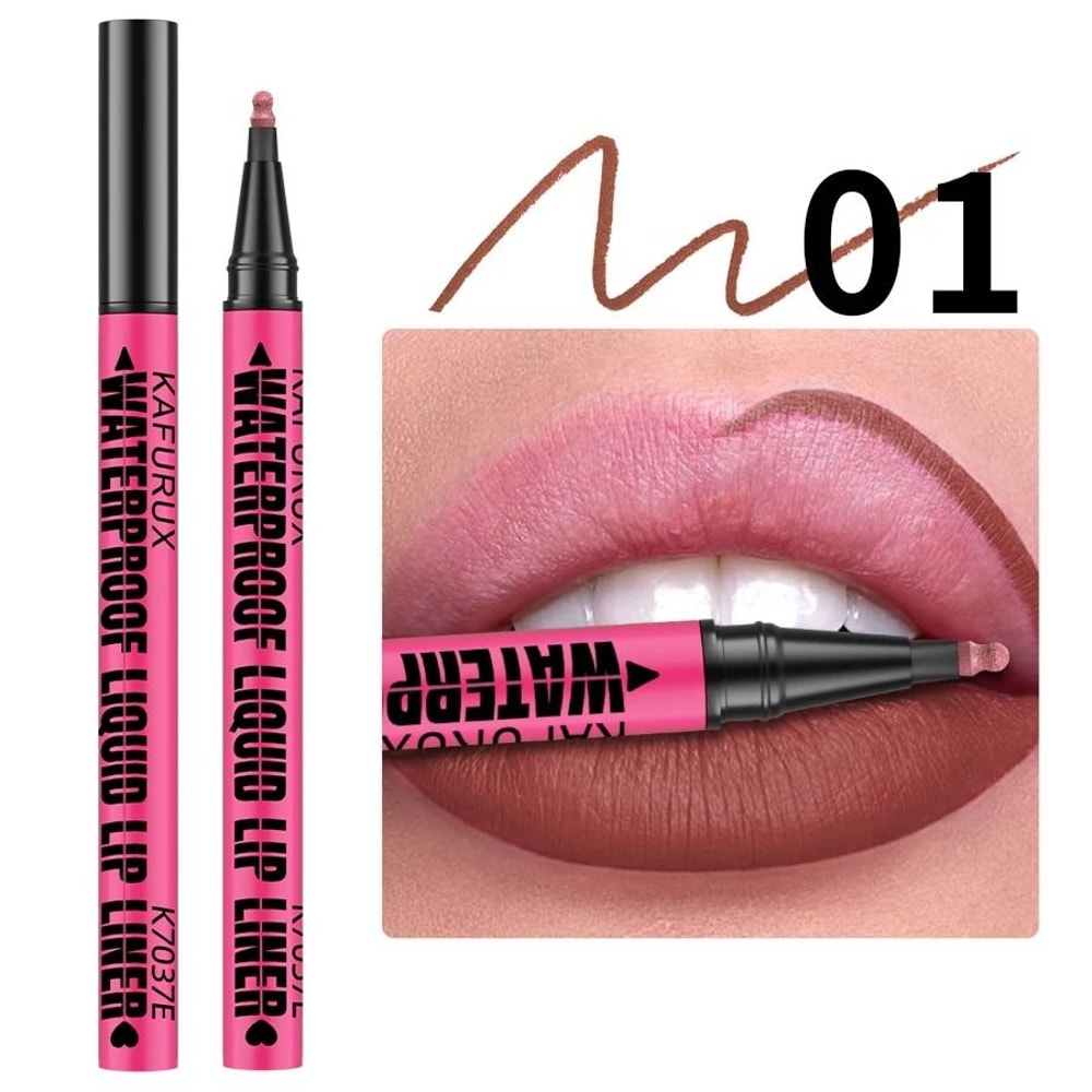 ContourFlex Waterproof Matte Lip Liner Liquid Lipliner Pencil 13