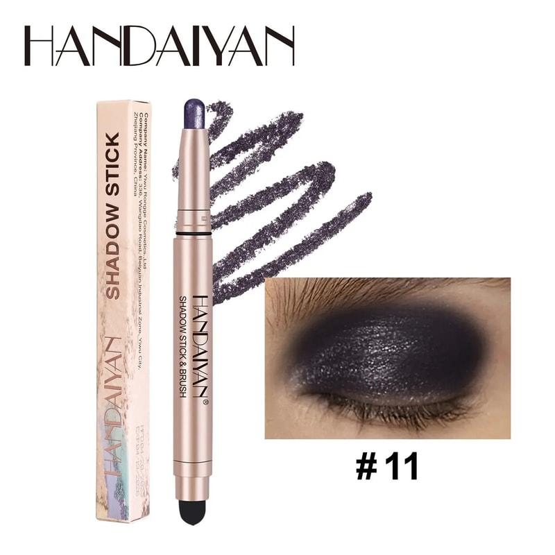 Midnight Glam Waterproof Eyeshadow Stick Black Eyeshadow Pencil 0