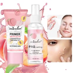 flawless lock makeup primer and setting spray set