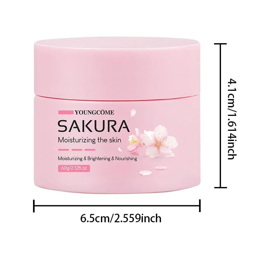 Sakura Glow Anti Aging Moisturizer With Cherry Blossom Essence 2