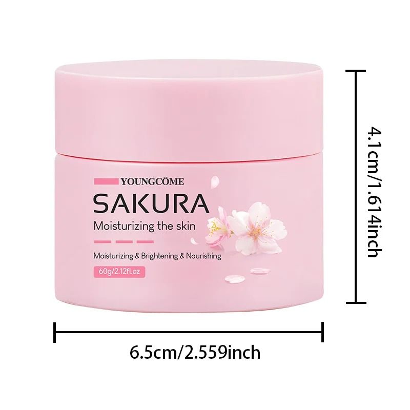 Sakura Glow Anti Aging Moisturizer With Cherry Blossom Essence 2