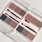 Three Color Eyebrow Powder Palette Waterproof Long Lasting Brow Kit 9