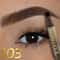 3D Waterproof Eyebrow Pencil With Brush For Natural Long Lasting Brows 2