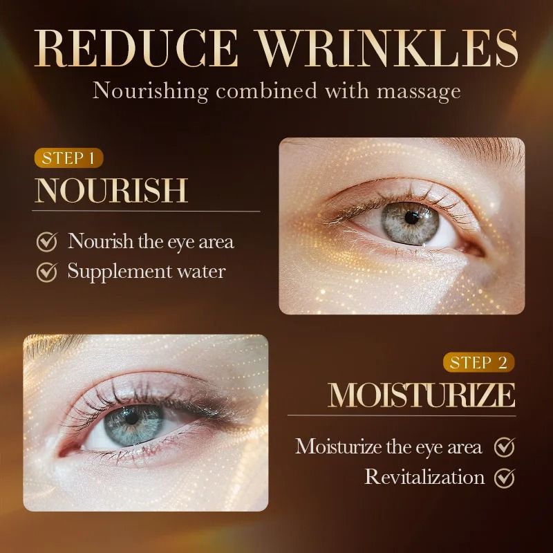 Snake Venom Caffeine Eye Serum With Roller Ball For Wrinkle And Puffiness Care 1