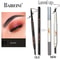 Thin Head Waterproof Double Ended Eyebrow Pencil With Brush 1