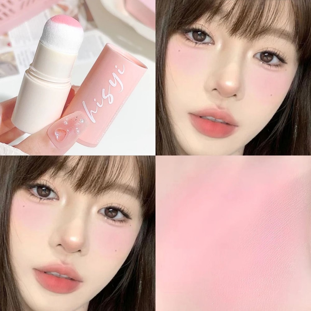 HISYI Yunrou Soft Fog Blush Stick For Lips And Cheeks 9