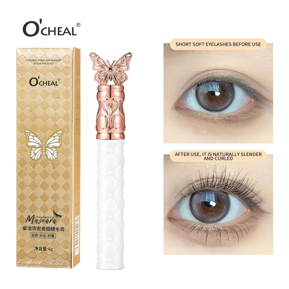 Ocheal 3D Silk Black Mascara For Lengthening And Curling Lashes 2