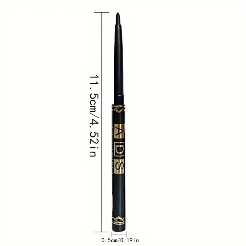 Long Lasting Waterproof Black Eyeliner Pencil Set 4