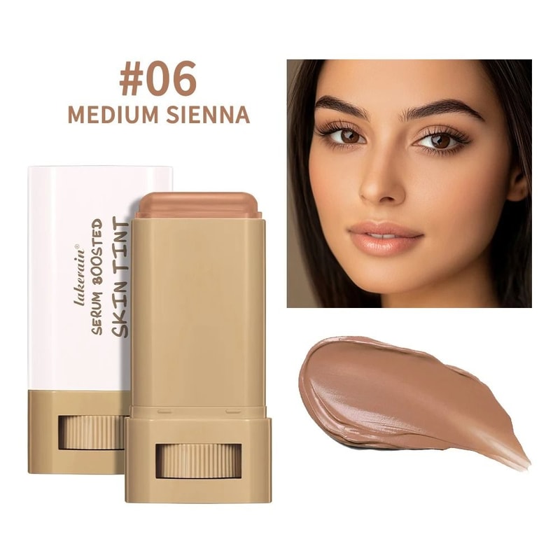 Serum Boosted Skin Tint Foundation Stick With Plumping Coverage 6