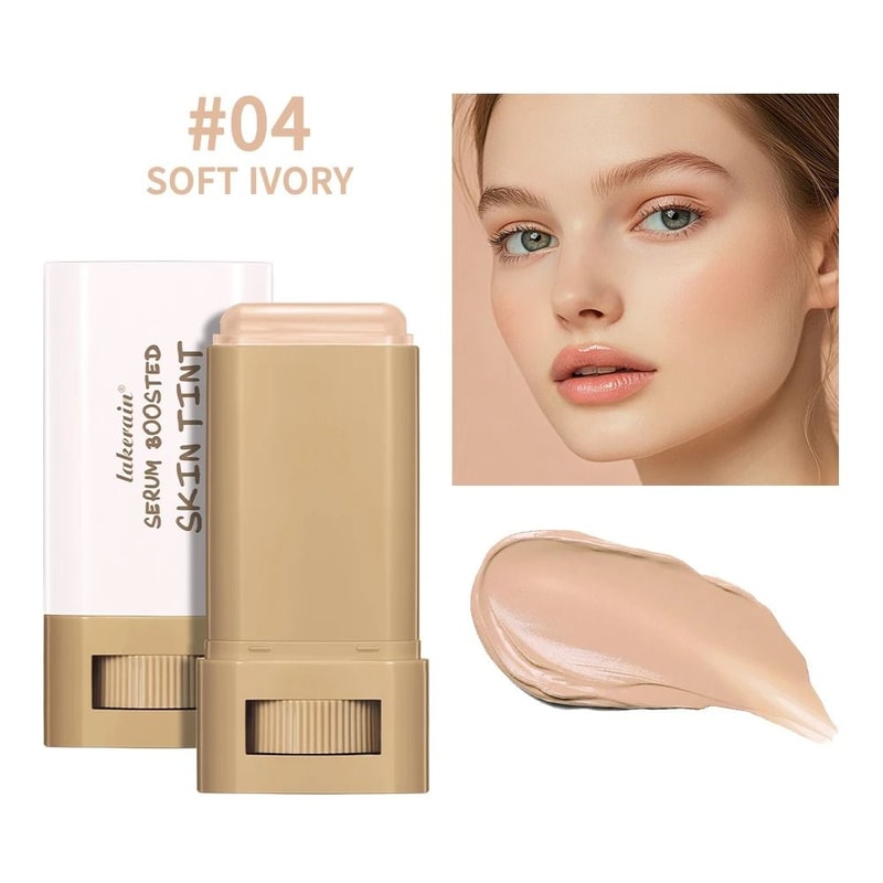 Serum Boosted Skin Tint Foundation Stick With Plumping Coverage 4