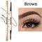 Waterproof Matte Double Head Eyebrow Pen With Brush 0