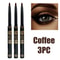 2Pcs Waterproof Black And Brown Eyeliner Pencil Set 4