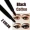 2Pcs Waterproof Black And Brown Eyeliner Pencil Set 9