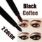 2Pcs Waterproof Black And Brown Eyeliner Pencil Set 9