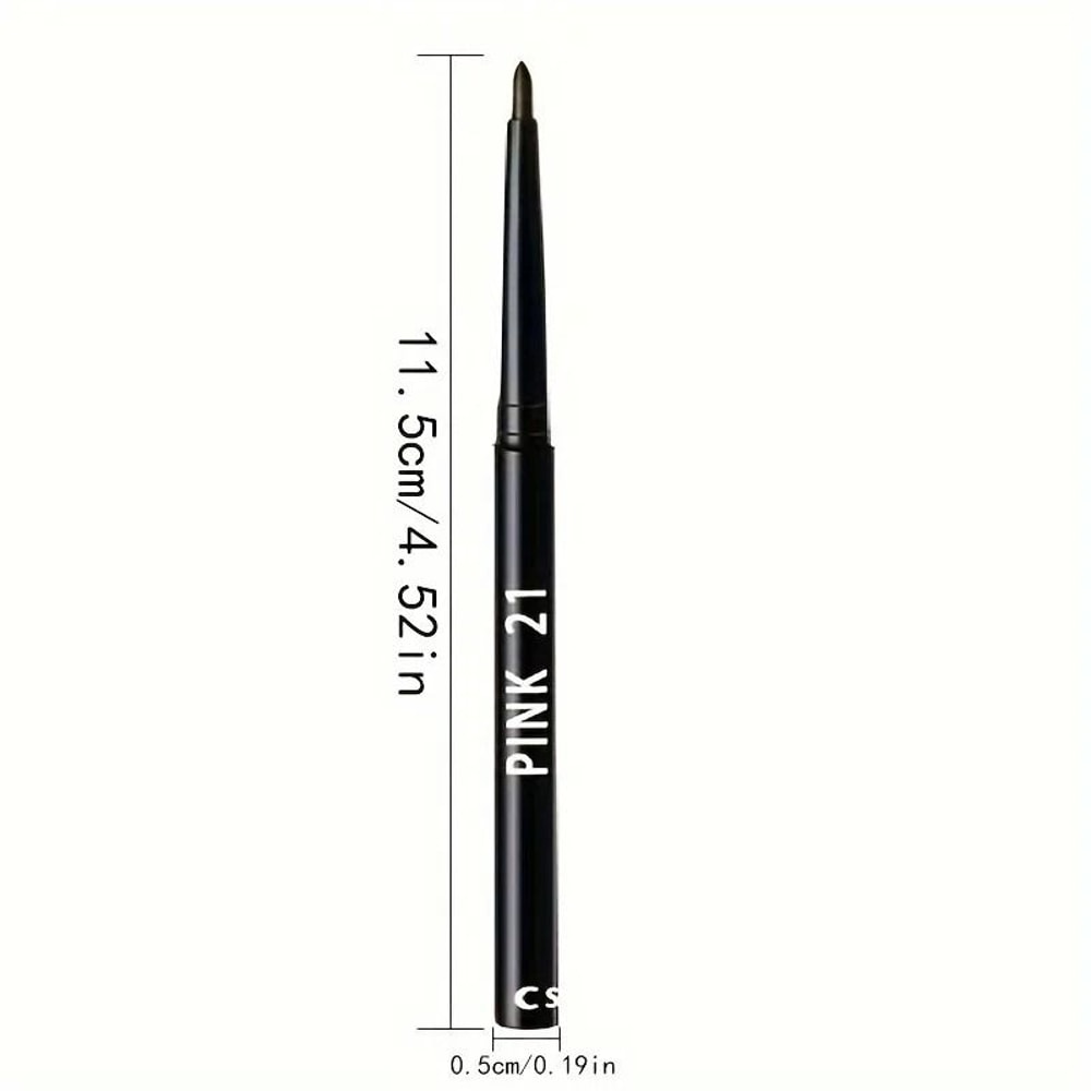10Pcs Waterproof Long Lasting Black Eyeliner Pencil Set 1
