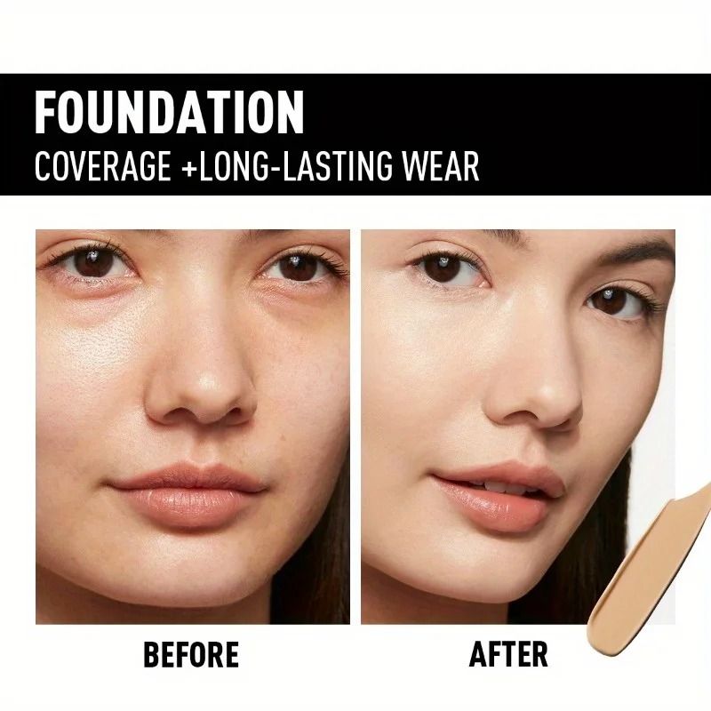 PECOLOVERS Oil Control Matte Finish Liquid Foundation 10