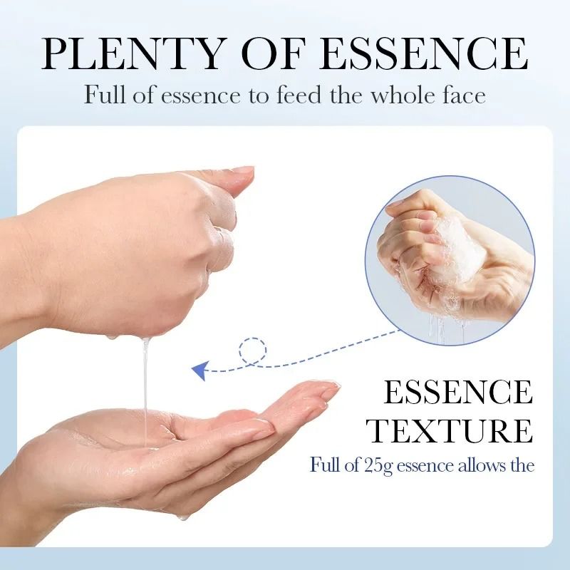 SADOER Hyaluronic Acid Firming And Hydrating Facial Mask 10pcs 4