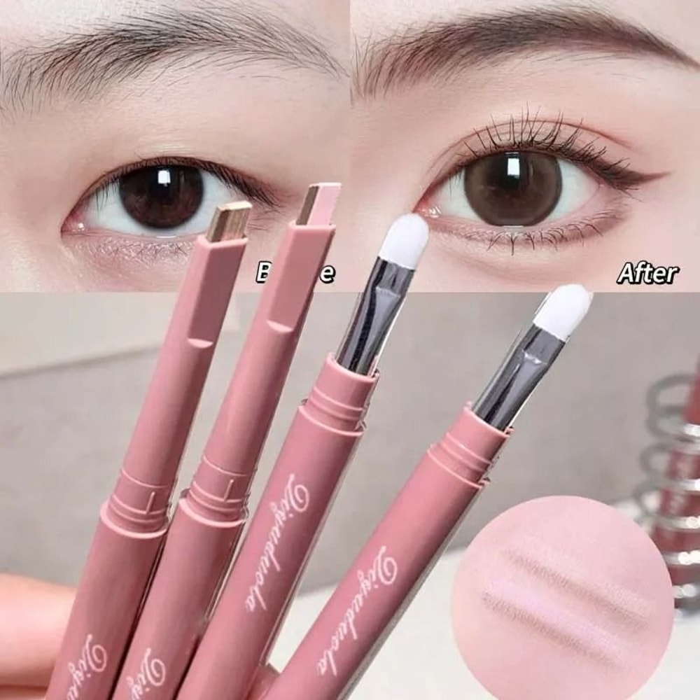 Dual Color Aegyo Sal Under Eye Highlighter Pencil Waterproof 3