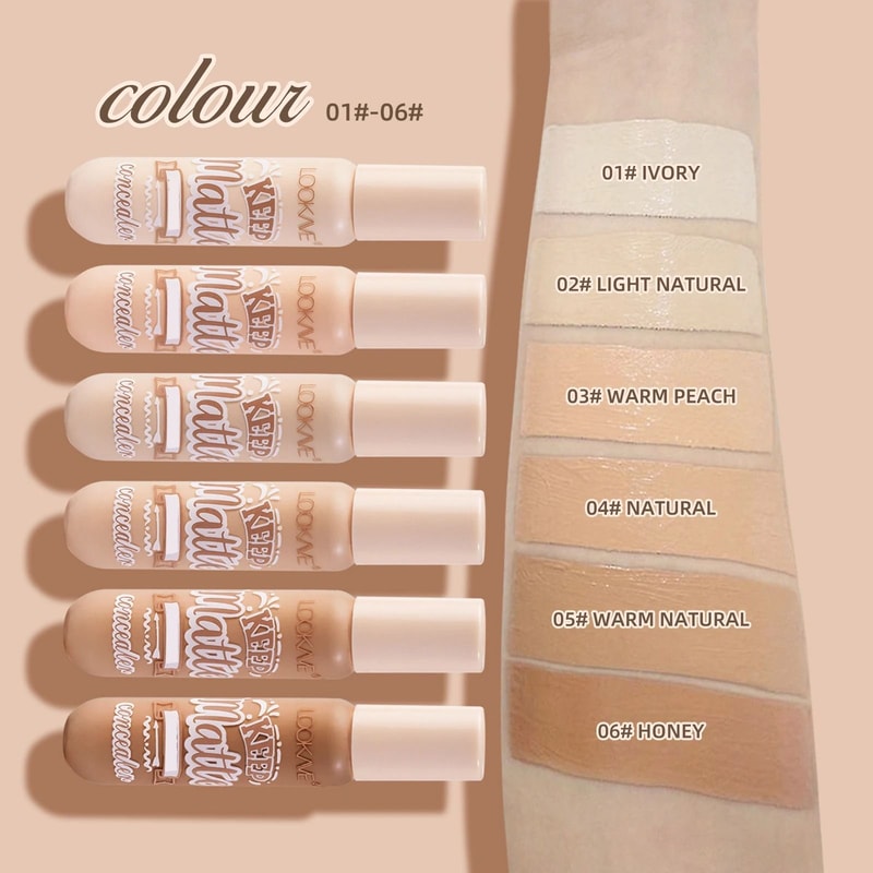 Moisturizing Full Coverage Liquid Concealer Stick Foundation 8